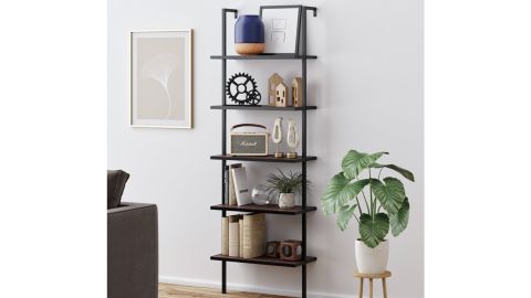 Orren Ellis Zachary Steel Ladder Bookcase