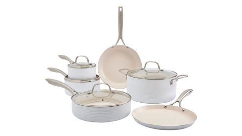 Denmark 10-Piece Aluminum Nonstick Cookware Set