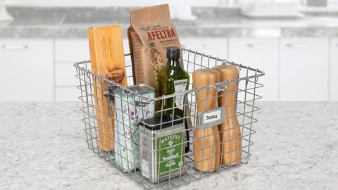 Laurel Foundry Modern Farmhouse Metal Wire Basket