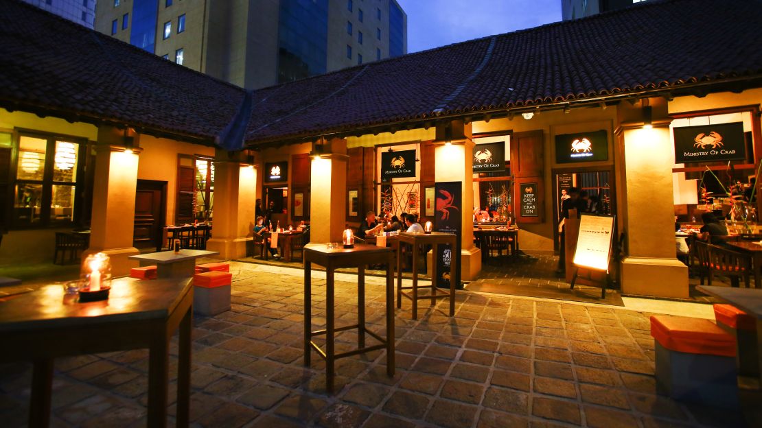 MOC is inside central Colombo's historic Old Dutch Hospital complex.