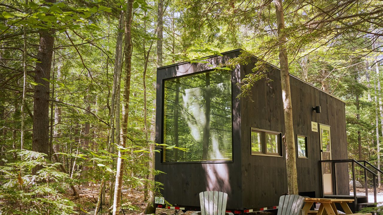 Getaway cabins are ideal for isolation seekers. Photo: All Rights Reserved to Michelle Watt.