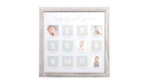 Pearhead Rustic First Year Picture Frame