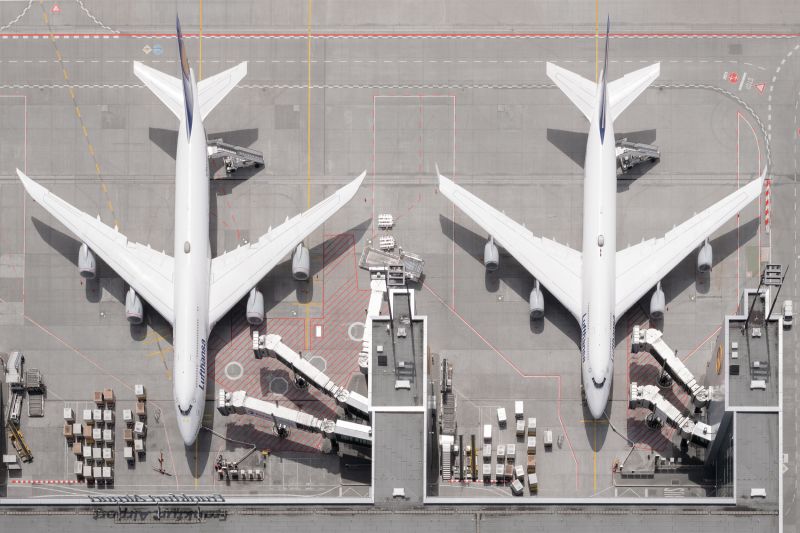 Aerial photos reveal hidden beauty of airports | CNN