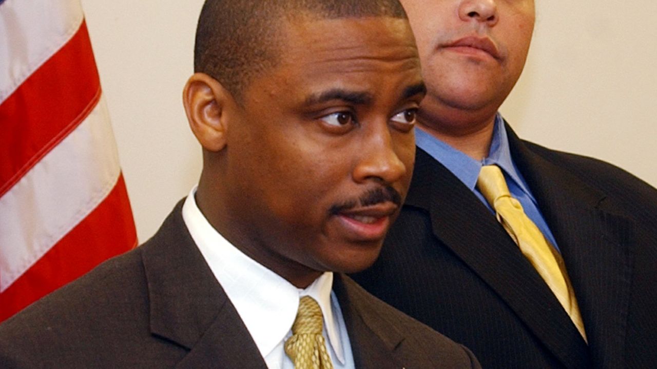 Clayton County Sheriff Victor Hill, seen here in 2005, has been indicted on federal civil rights charges