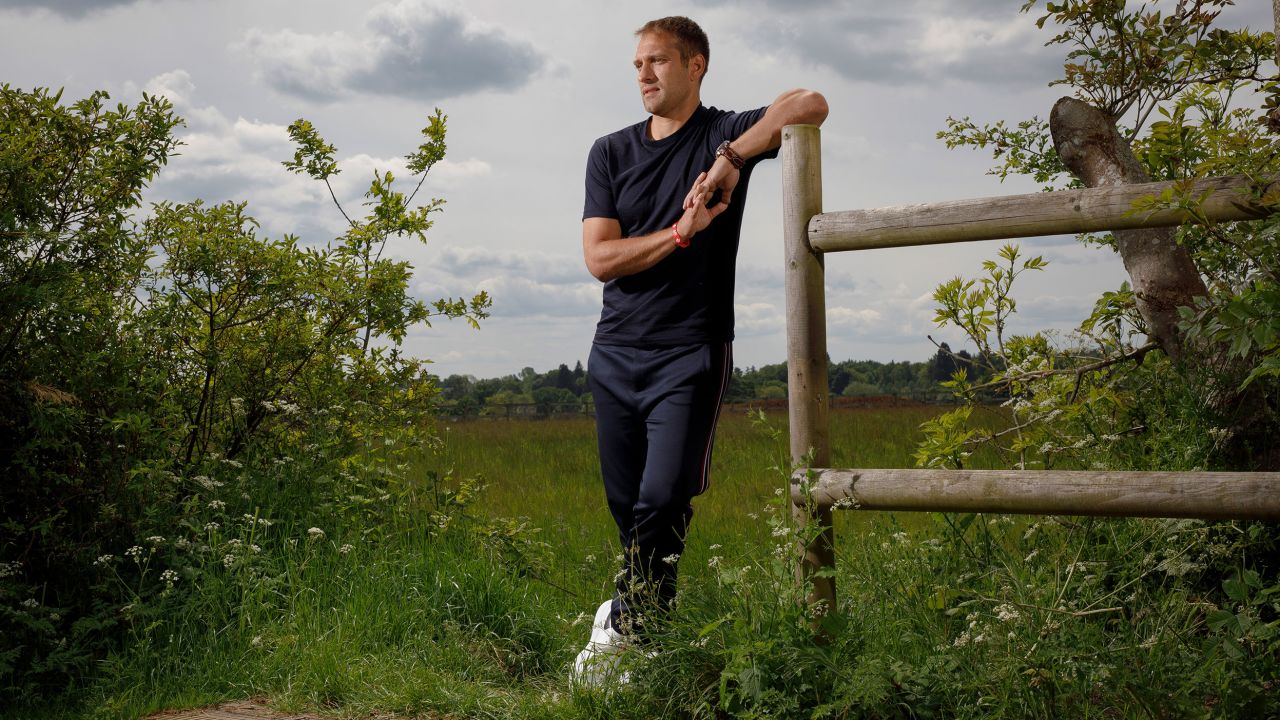 Petrov, poses for a picture in Lapworth in Warwickshire.
