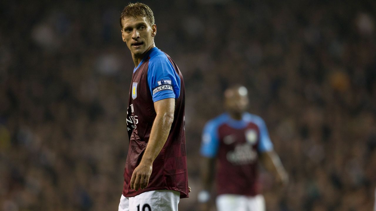 Petrov in action during the Premier League match against Tottenham Hotspur.