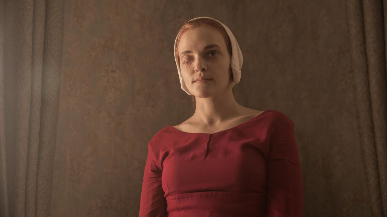 Madeline Brewer in "The Handmaid's Tale."