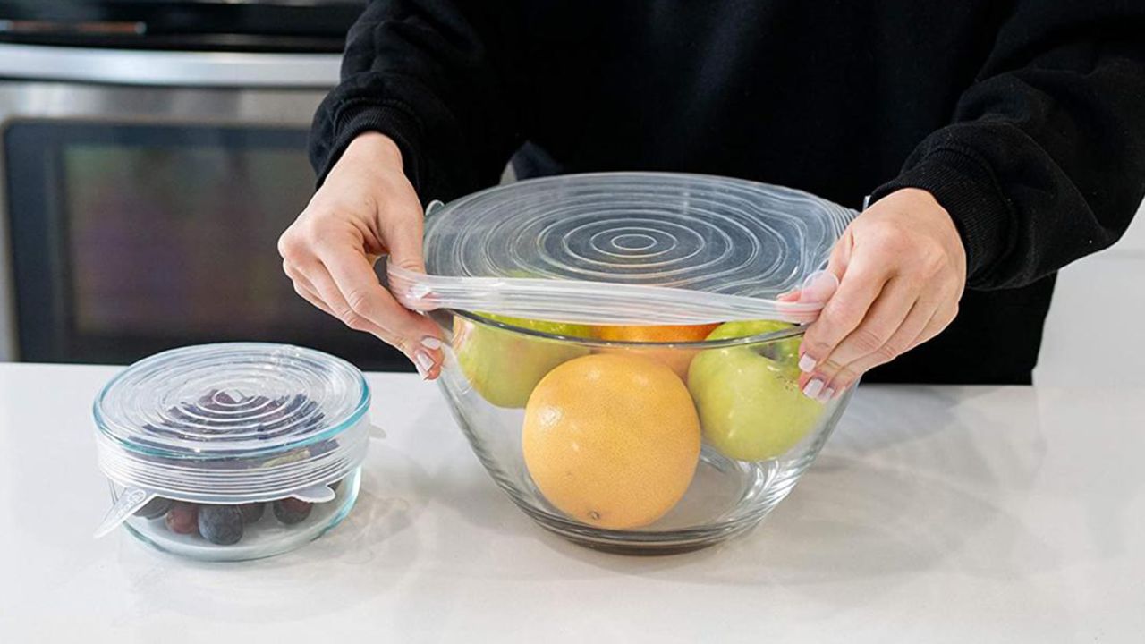 Modfamily Silicone Stretch Lids, 7-Pack