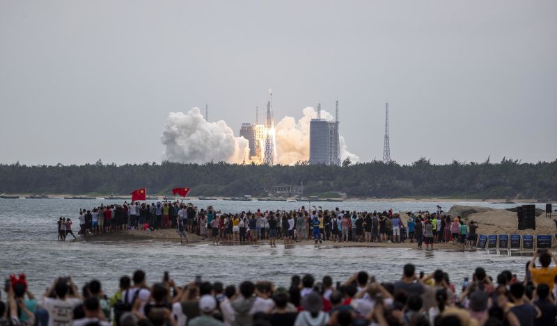 China Space Station: Successful Launch Of Tianhe, The First Module Of ...