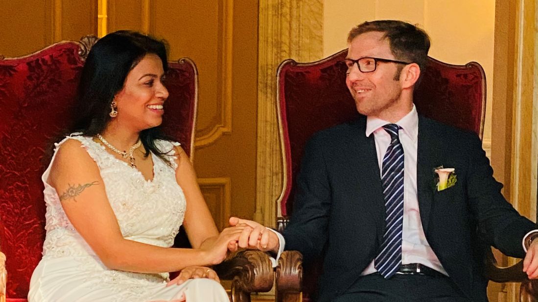 <strong>Wedding day:</strong> The two did eventually get married, in March 2020 just as the Covid-19 pandemic was taking hold. Gupta had moved to the Netherlands and they were enjoying finally being together properly.