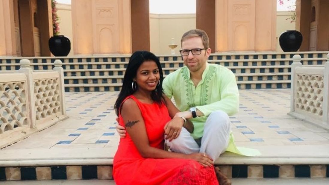 <strong>Chance meeting: </strong>Nupur Gupta was teaching yoga at a retreat in Goa, India when Attila Bosnyak, who was attending the retreat, saved her life, sparking a whirlwind romance.