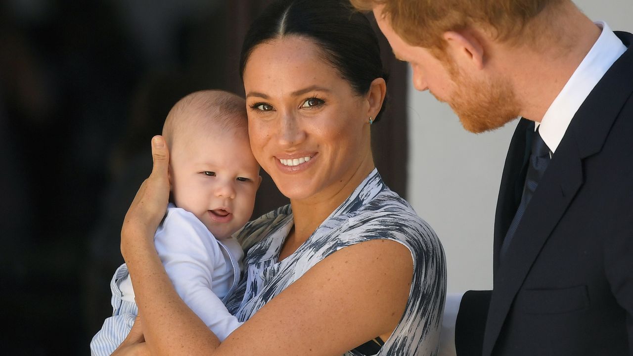 Prince Harry and his wife Meghan, Duchess of Sussex visit South Africa with their son, Archie, in 2019. Archie is seventh in line to the throne, just behind his father. 