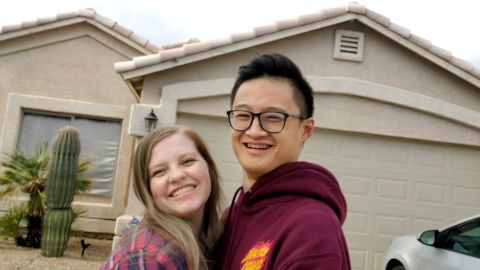 Erin and Kevin Lu bought a house in Phoenix after being outbid on a prior offer.