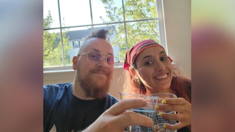 William Austin and Nina Osegueda scrambled to buy a townhouse after selling their condo because sellers would not accept any offers to buy that were contingent on the sale of their condo.