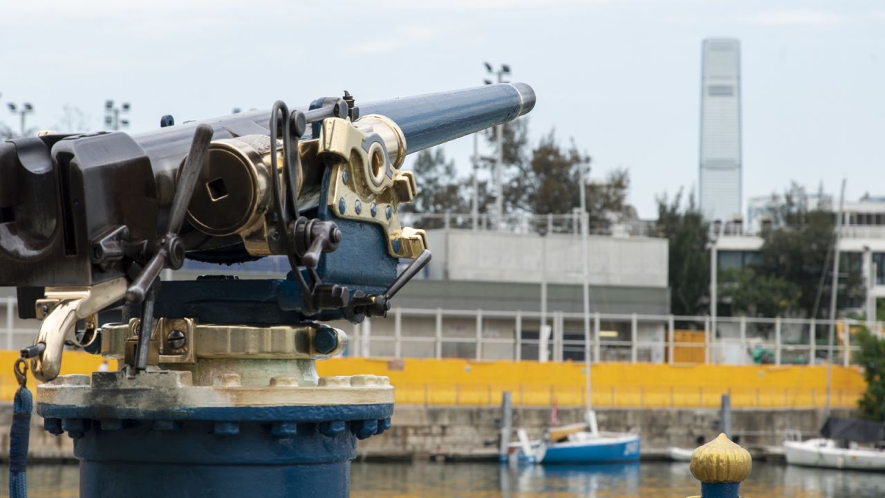 <strong>Marking the time:</strong> One exception to the rule is on New Year's Eve when the gun is fired at midnight.