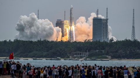china tianhe launch 0429 01