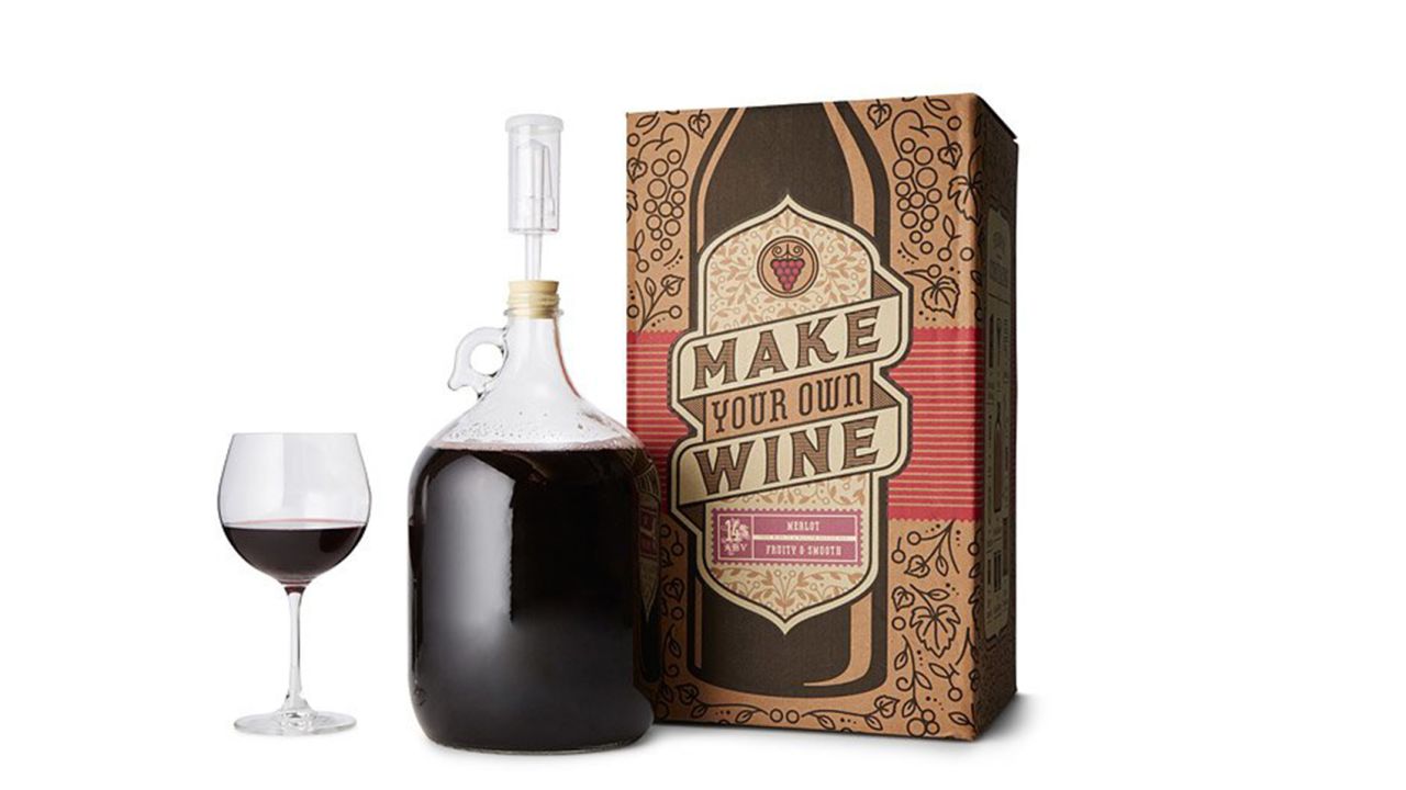 Uncommon Goods Merlot Wine Making Kit