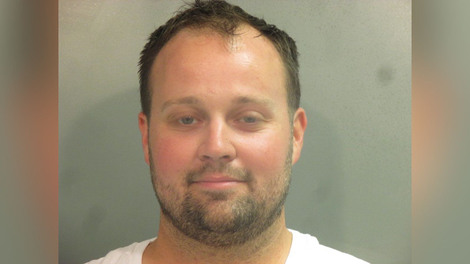 Josh Duggar is seen in this booking photo following his arrest in Arkansas on Thursday, April 29, 2021.