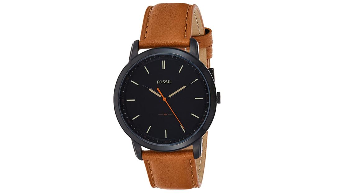 Fossil Minimalist Stainless Steel Slim Casual Quartz Watch