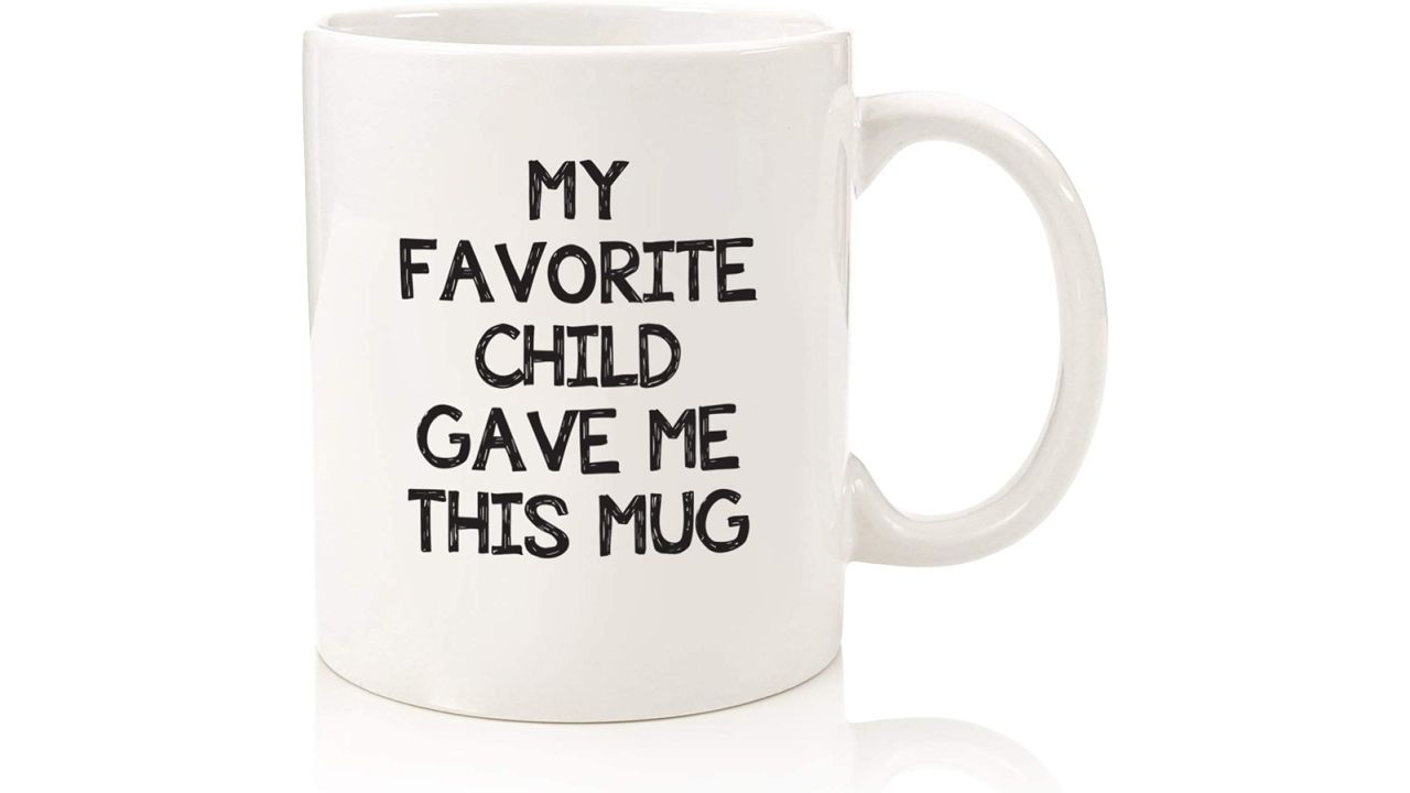 Wittsy Glassware 'My Favorite Child Gave Me This Mug'