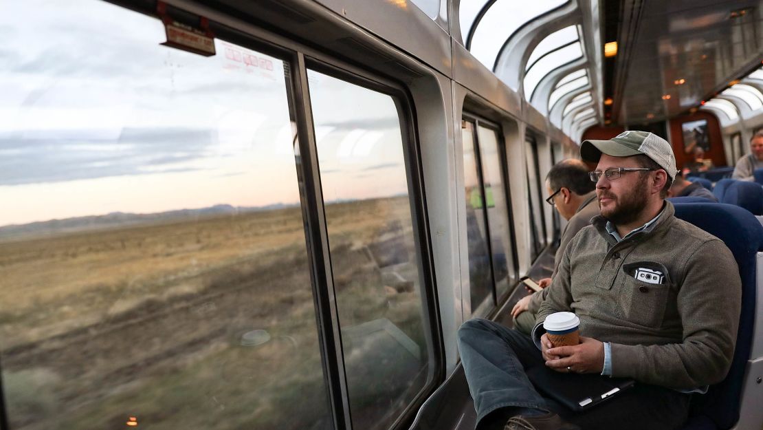 "If you really want to see the real America, Amtrak is better."