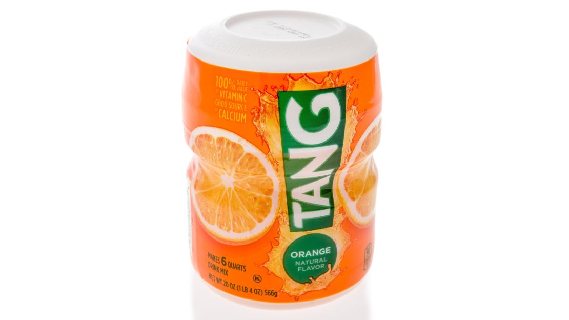 Tang orange drink mix is inextricably tied to '60s space exploration, but the beverage remains popular today. 
