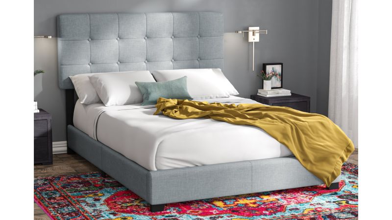 Aadvik tufted upholstered standard deals bed greyleigh