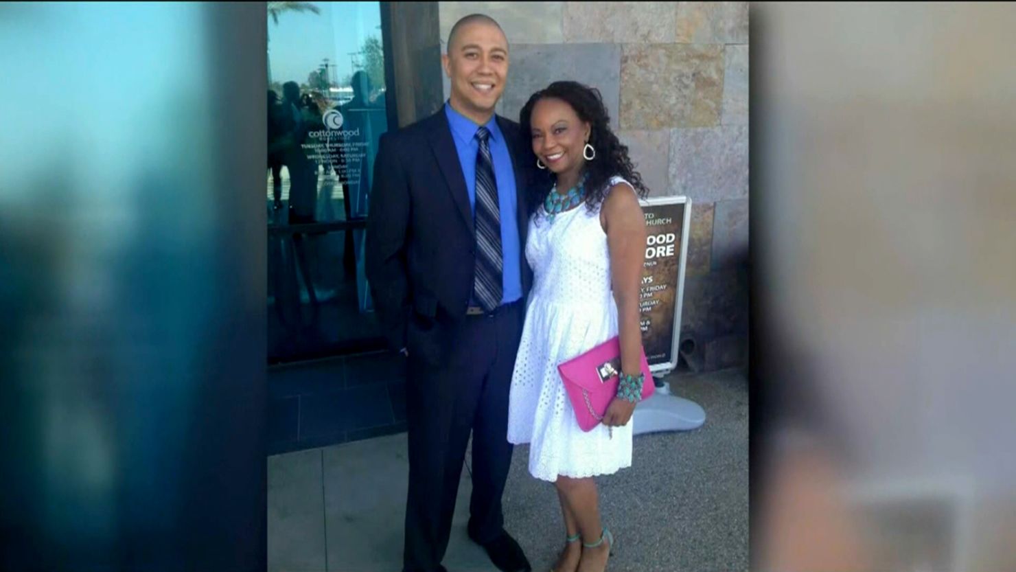Christopher Eisinger, left, is pictured with mother Katrina. Eisinger died in 2018 following an altercation with police in Anaheim, California.