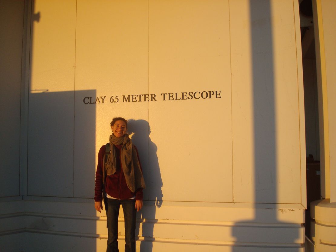 Chanda Prescod-Weinstein is author of the new title "The Disordered Cosmos: A Journey into Dark Matter, Spacetime, and Dreams Deferred." She is shown at Las Campanas Observatory in Chile's Atacama Desert, December 18, 2011. 