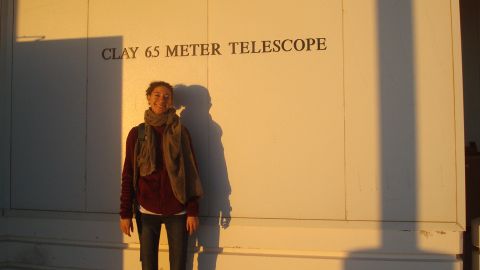 Chanda Prescod-Weinstein is author of the new title "The Disordered Cosmos: A Journey into Dark Matter, Spacetime, and Dreams Deferred." She is shown at Las Campanas Observatory in Chile's Atacama Desert, December 18, 2011. 