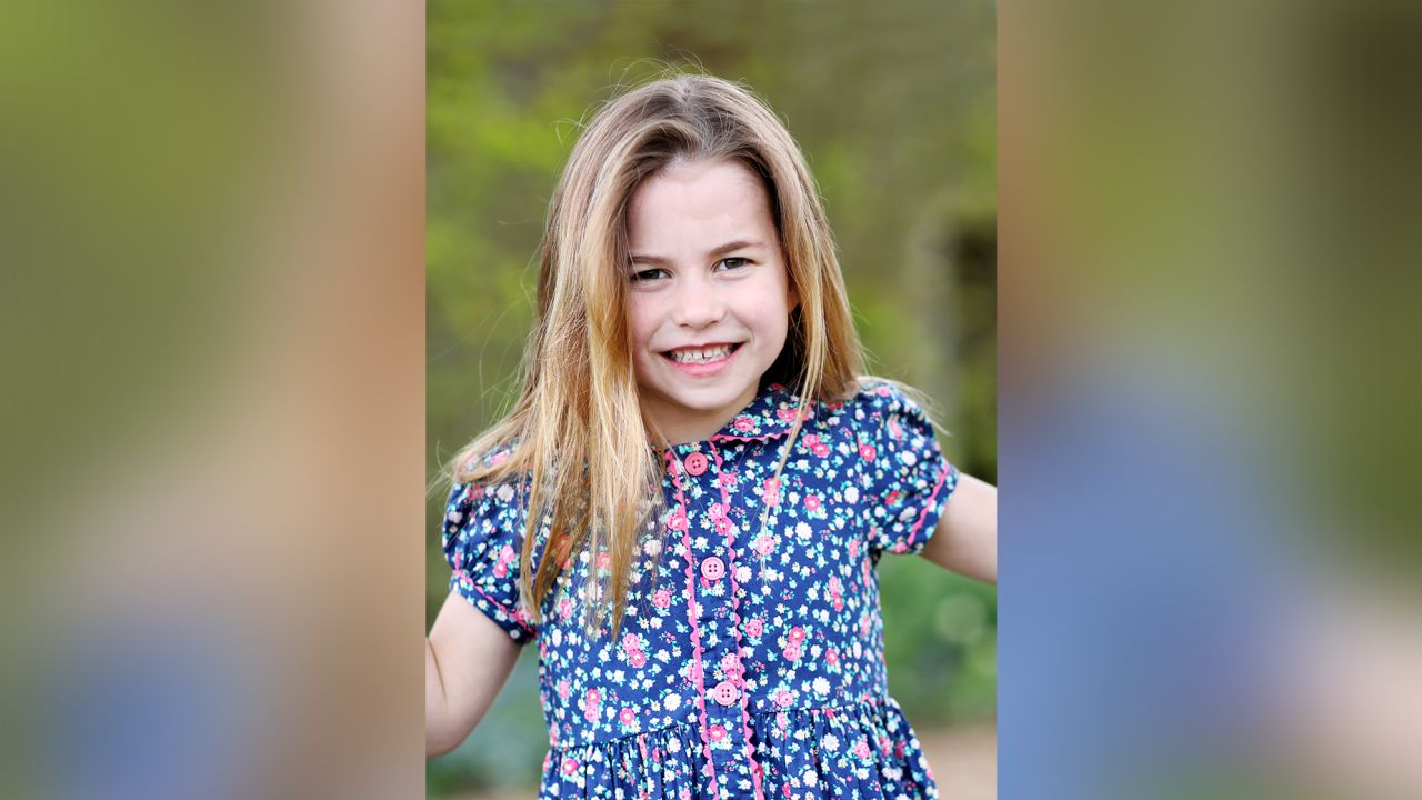 Princess Charlotte poses in a photo taken by Catherine, Duchess of Cambridge.
