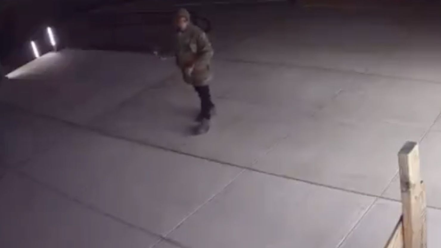 The NYPD last week posted video from one of the synagogue attacks. 