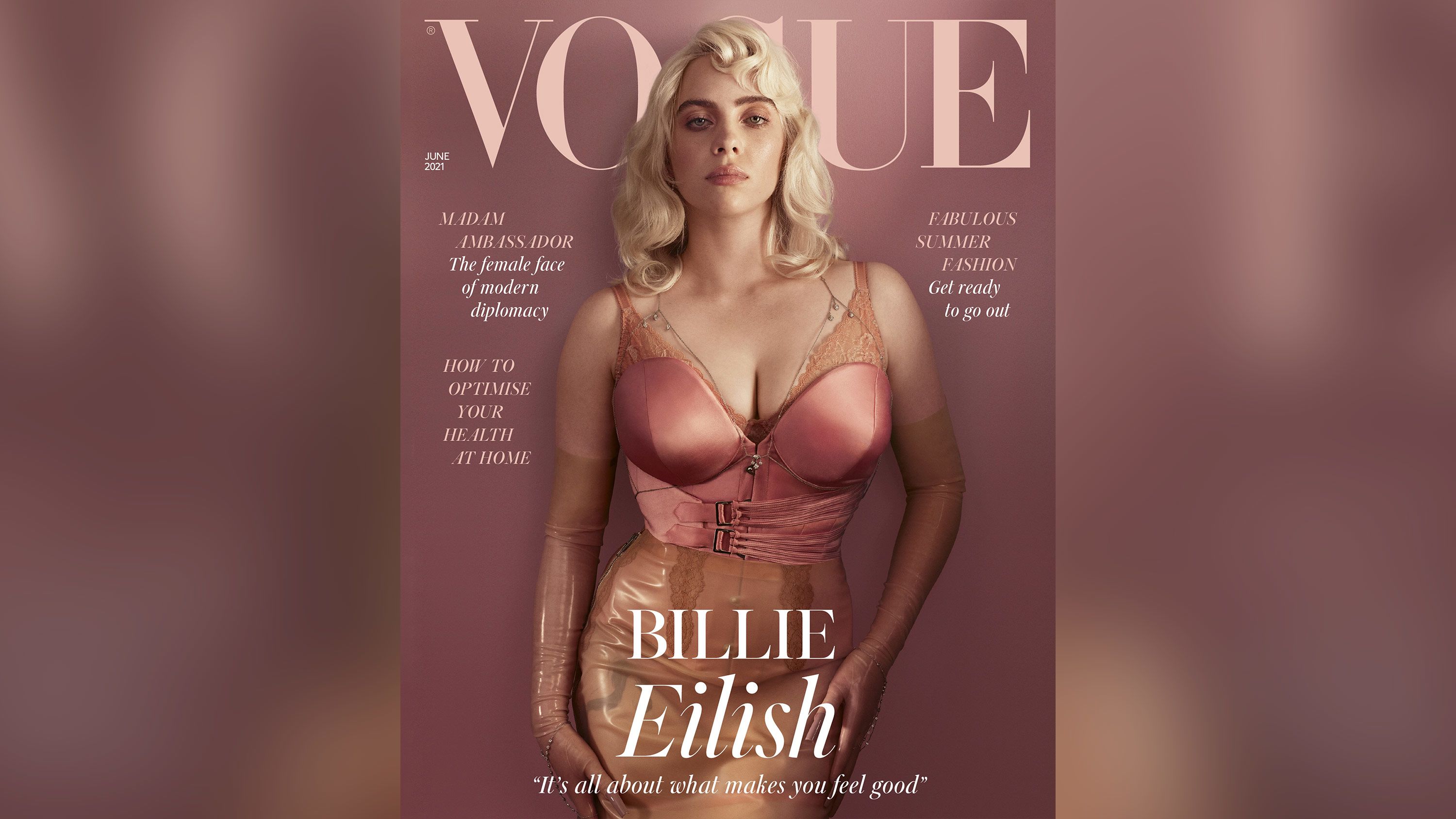 Billie Eilish's Boobs On 'British Vogue' Cover Send A Clear Message