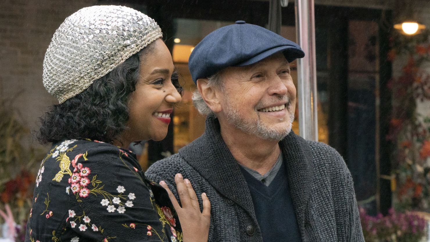 Tiffany Haddish and Billy Crystal strike up an unlikely friendship in "Here Today."