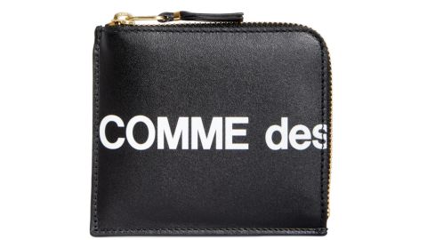 Comme des Garçons Huge Logo Half-Zip Wallet