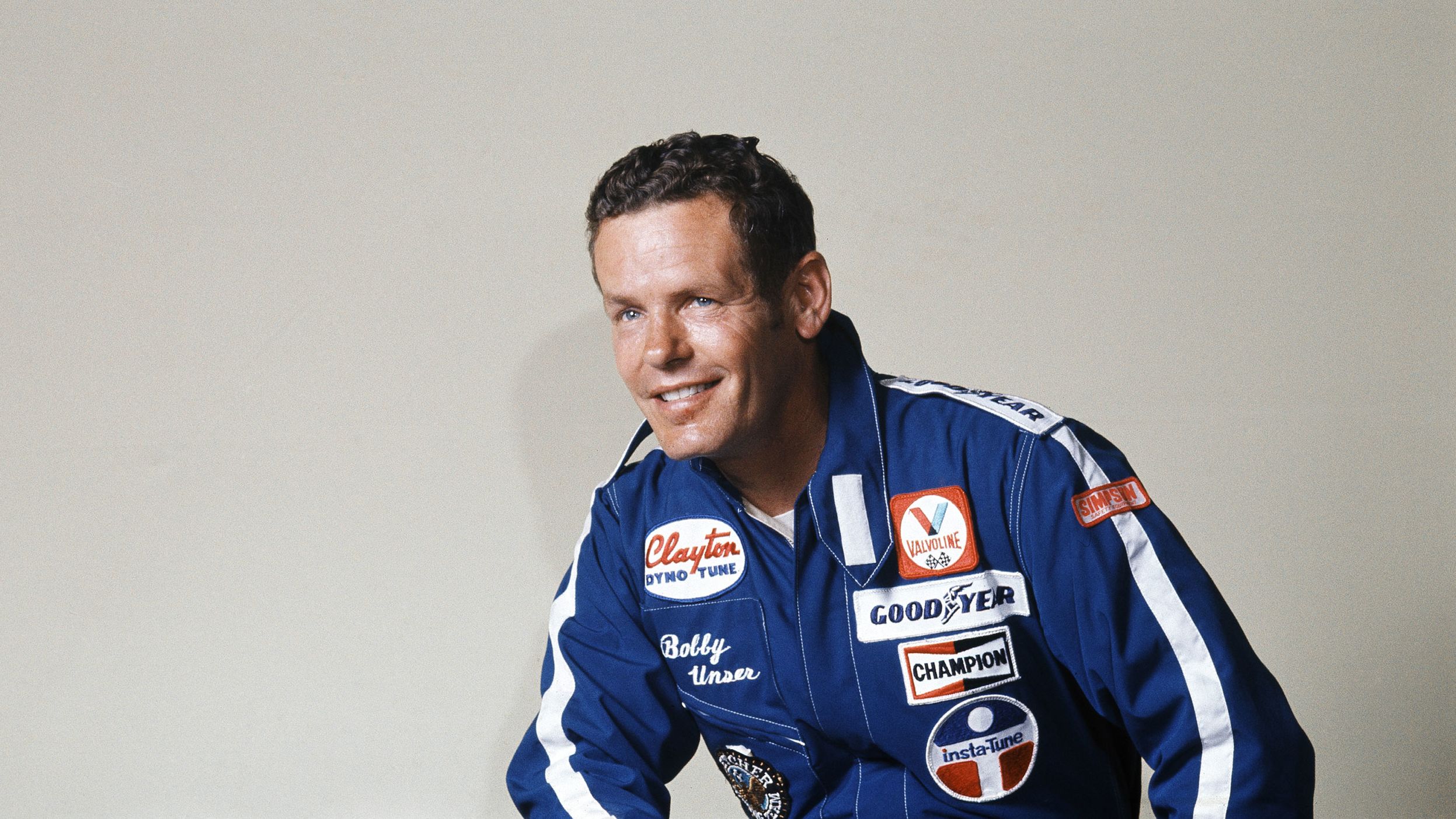 Race car driver Bobby Unser is shown in this file photo from 1977. 