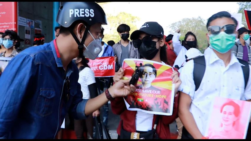 screengrab myanmar journalist