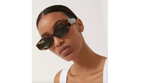 Aster Chunky Rectangle Sunglasses