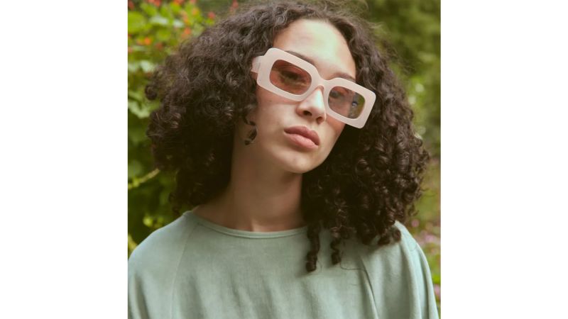 fairfax chunky rectangle sunglasses