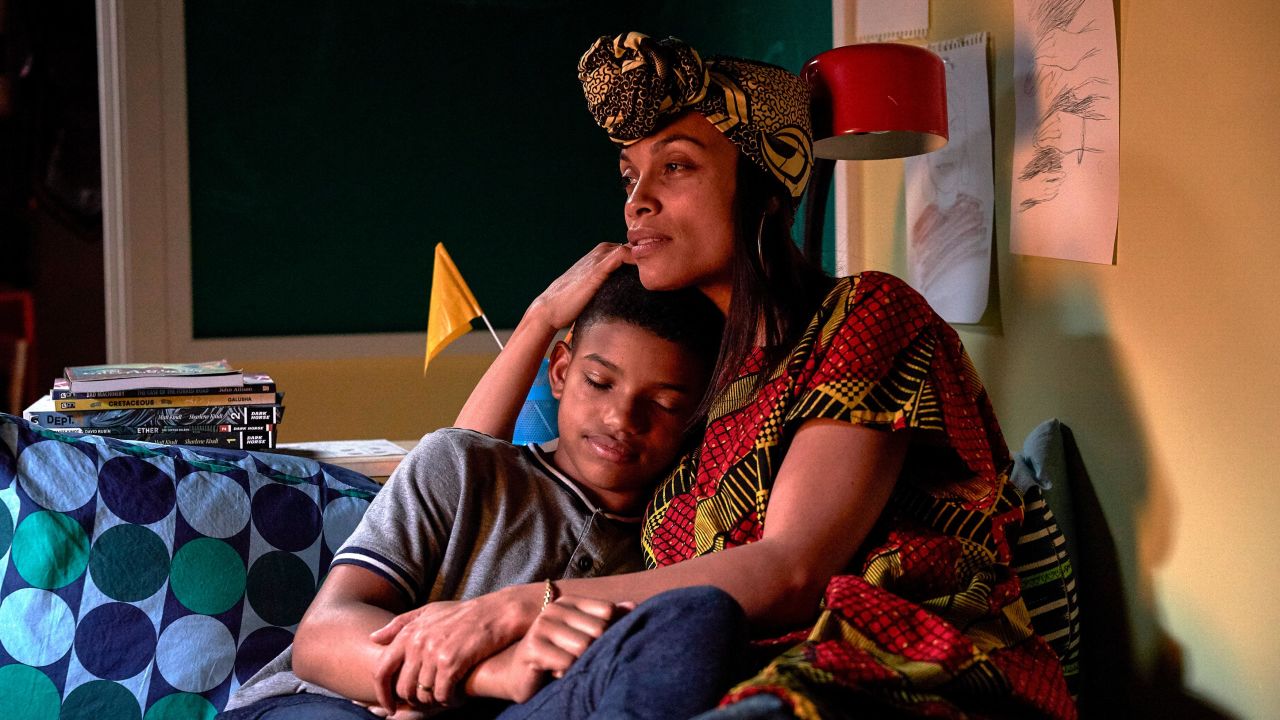 Lonnie Chavis and Rosario Dawson in 'The Water Man' (Courtesy of Karen Ballard).