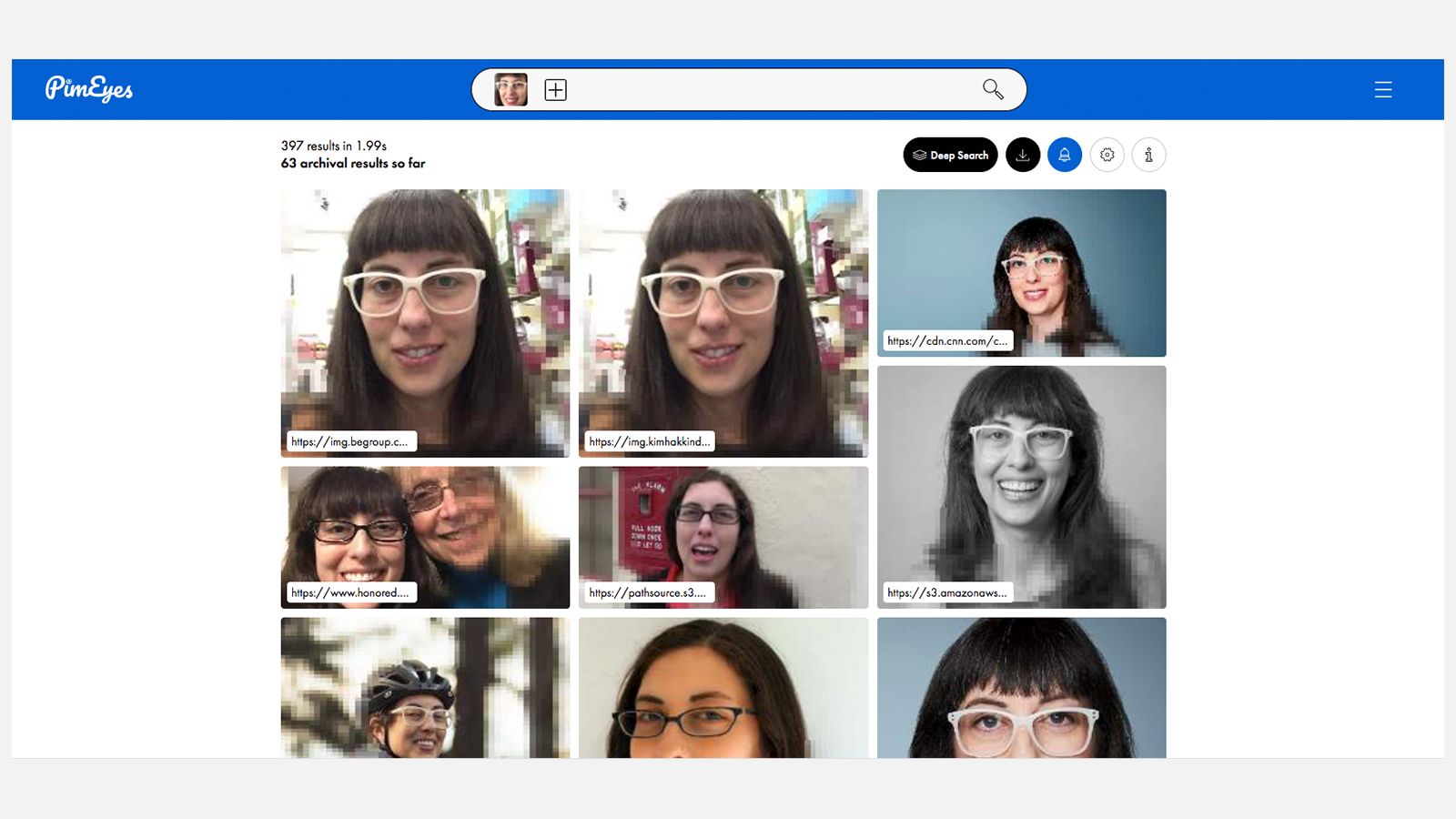Czym jest PimEyes: dokładny system wykrywania twarzy na zdjęciach: https://edition.cnn.com/2021/05/04/tech/pimeyes-facial-recognition/index.html