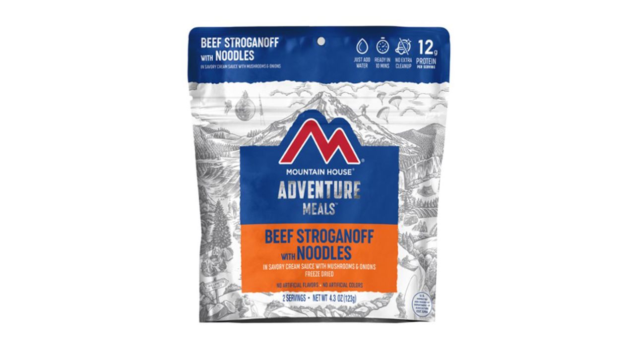 Mountain House Beef Stroganoff — 2 Servings