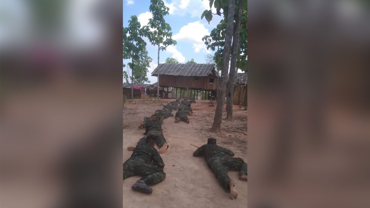 Civil Disobedience Movement (CDM) protesters train with armed groups in the wake of a military coup in Myanmar.
