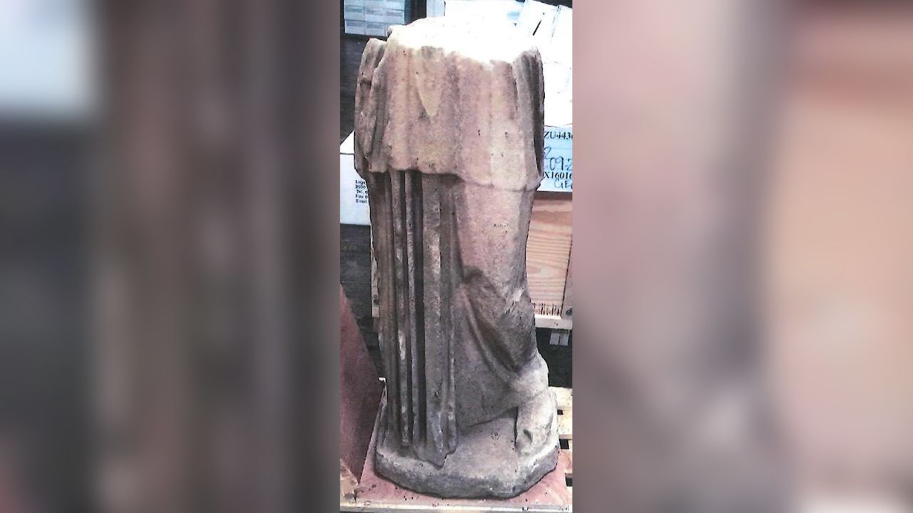 In May, reality star and influencer Kim Kardashian was named in a lawsuit alleging she purchased part of an illegally smuggled Roman statue.