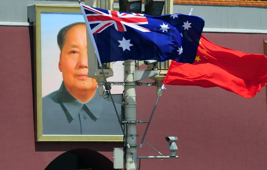 The China-Australia relationship is in the doldrums. 