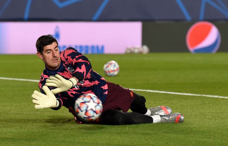 Thibaut Courtois rediscovers his 