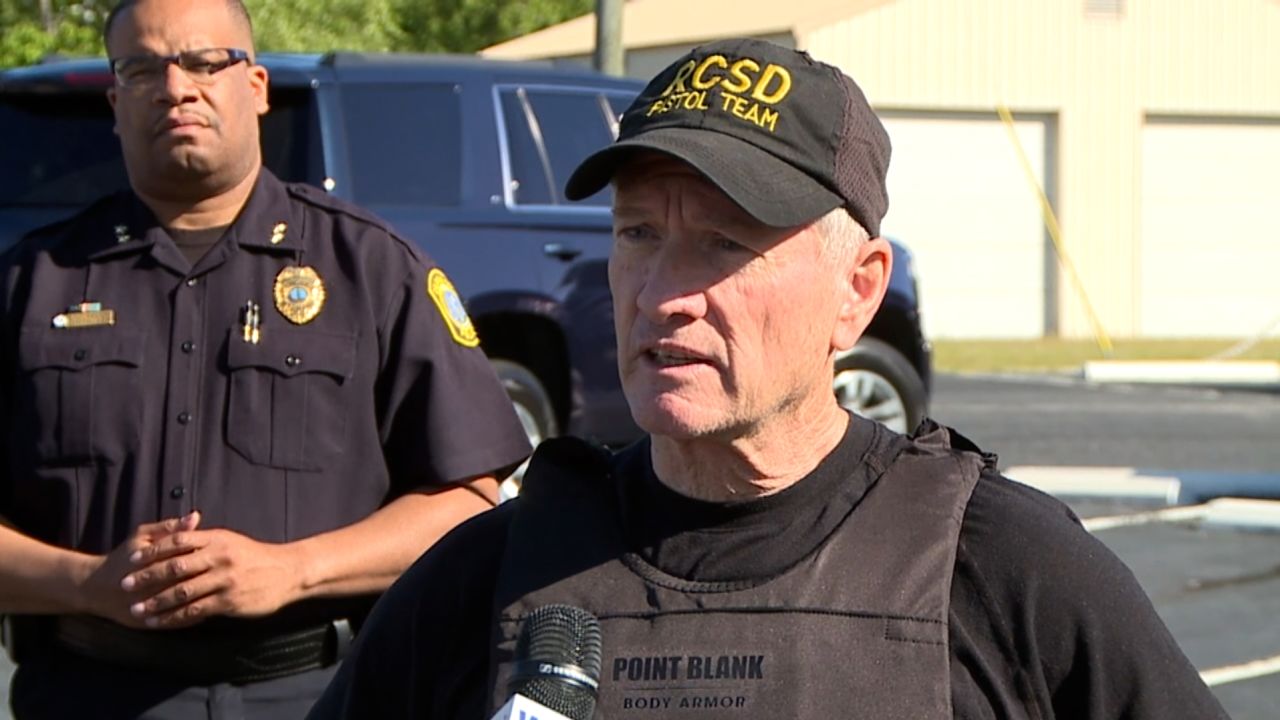 Richland County Sheriff Leon Lott, shown in May 2021, said the bus incident lasted about an hour.