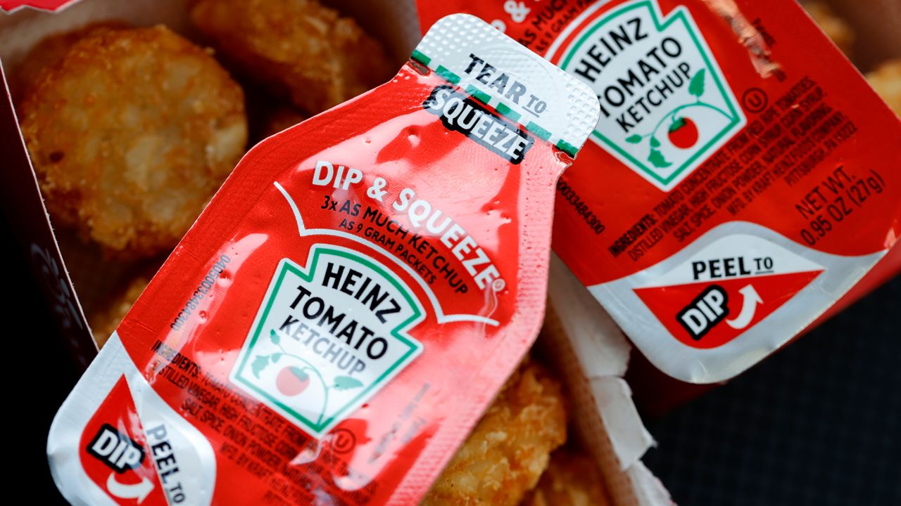 Heinz is increasing ketchup packet production by 25%.