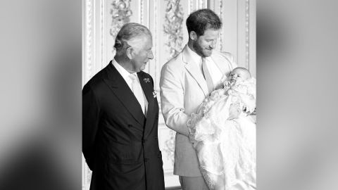 Prince Charles shared this snap of Harry and Archie on his grandson's second birthday.