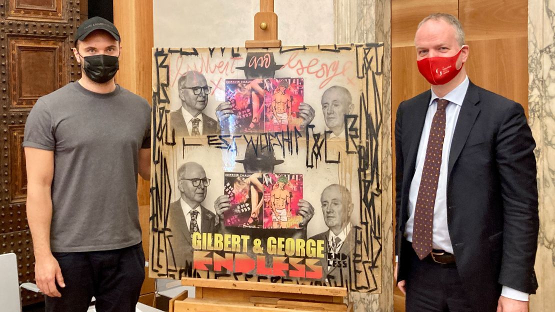 In 2021 the gallery acquired its first work by a street artist, a self-portrait by British artist Endless.